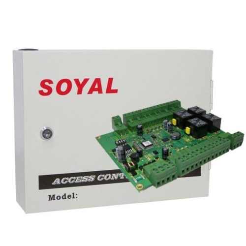 SOYAL AR-716E 15 000 felhasználós 16 ajtós hálózati vezérlőközpont PC csatlakozással