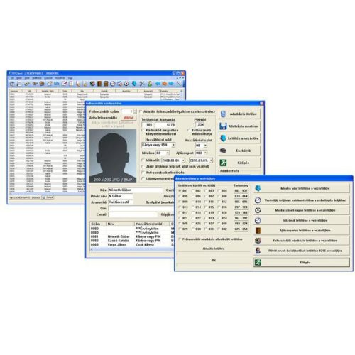 SOYAL AR-701 szoftvercsomag 8.05 Magyarnyelvű szerver és kliens szoftver AR701