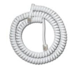 Telefon kézibeszélő zsinór 3,6m fehér