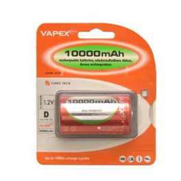 VAPEX 1VTE10000D D méretű NiMH góliát akkumulátor