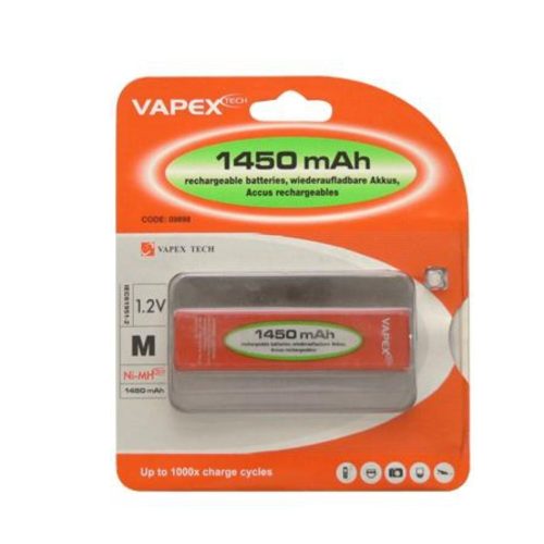 VAPEX 1VTE1450M M méretű NiMH akkumulátor