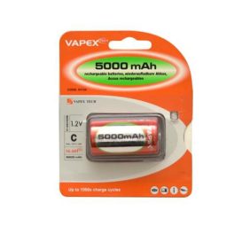 VAPEX 1VTE5000C C méretű NiMH baby akkumulátor