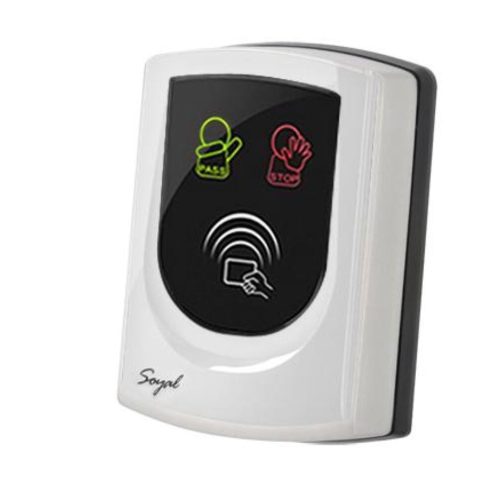 SOYAL AR-725UBM ezüst Közelítőkártyás segédolvasó beléptetőrendszerekhez AR725UBM