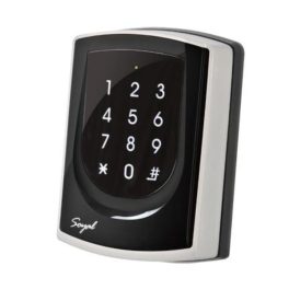   SOYAL AR-725HM Mifare Önálló vagy hálózati vezérlő fekete fémkeret 106268