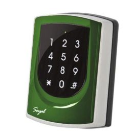   SOYAL AR-725HM Mifare Önálló vagy hálózati vezérlő zöld fémkeret 106272