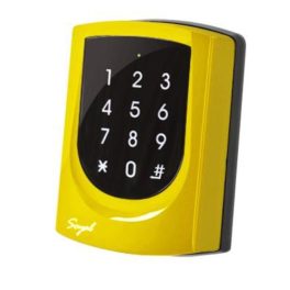   SOYAL AR-725K Mifare Kártyaolvasó és kódbillentyűzet hálózathoz vagy önálló vezérlőkhöz sárga