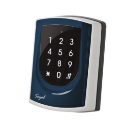  SOYAL AR-725KM Kártyaolvasó és kódbillentyűzet hálózathoz vagy önálló vezérlőkhöz kék