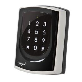   SOYAL AR-725KM Mifare Kártyaolvasó és kódbillentyűzet hálózathoz/önálló vezérlőkhöz fekete