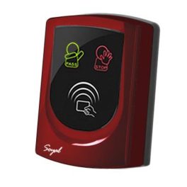   SOYAL AR-725UD Közelítőkártyás segédolvasó beléptetőrendszerekhez piros