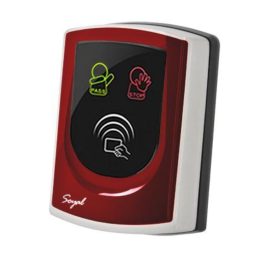   SOYAL AR-725UDM Kártyaolvasó hálózati központokhoz vagy önálló vezérlőkhöz piros