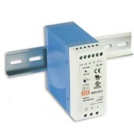   Mean Well MDR-60-24 Mini DIN sínre szerelhető kapcsolóüzemű tápegység MDR6024