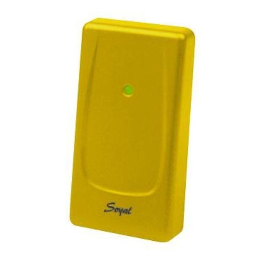 SOYAL AR-721UDW Kártyaolvasó hálózati központokhoz vagy önálló vezérlőkhöz sárga