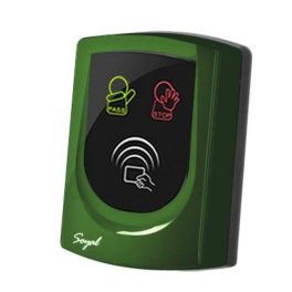   SOYAL AR-725UB-W Közelítőkártyás segédolvasó beléptetőrendszerekhez zöld
