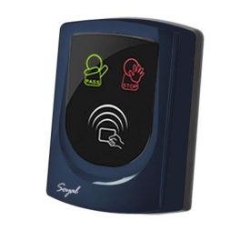   SOYAL AR-725UD-W Közelítőkártyás segédolvasó beléptetőrendszerekhez kék