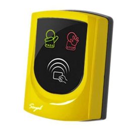   SOYAL AR-725UD-W Közelítőkártyás segédolvasó beléptetőrendszerekhez sárga