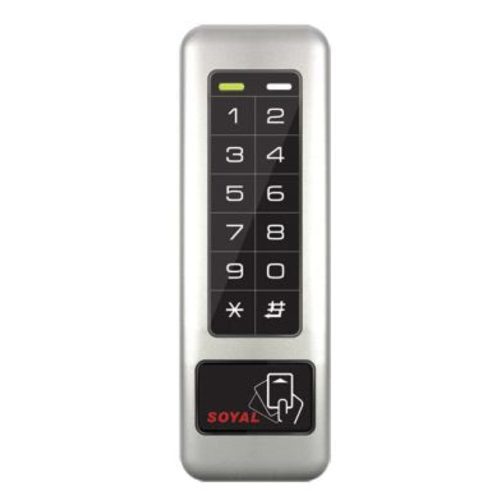 SOYAL AR-331KD-TP Kártyaolvasó és kódbillentyű hálózati központokhoz önálló vezérlőkhöz