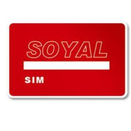   SOYAL AR-TAGC-SIM Beléptető olvasó programozó kártya piros