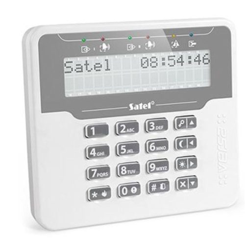 SATEL VERSA LCDM-WH Alfanumerikus LCD kezelő