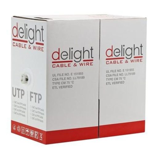 Tömör 4 x 2 x 0,5 UTP CAT.6 20047 strukturált kábel 305m