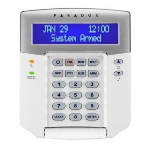 PARADOX K32 LCD+ vezetékes alfanumerikus LCD kezelő