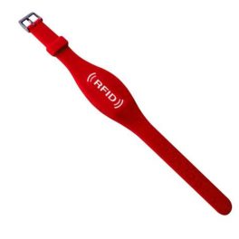   SOYAL AM Wristband No.7 125 kHz piros Proximity szilikon karkötő