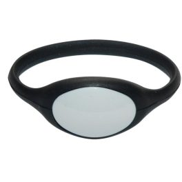   SOYAL AM Wristband No.5 13.56 MHz fekete Proximity szilikon karkötő
