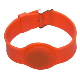   SOYAL AM Wristband No.6 13.56 MHz narancs Proximity szilikon karkötő