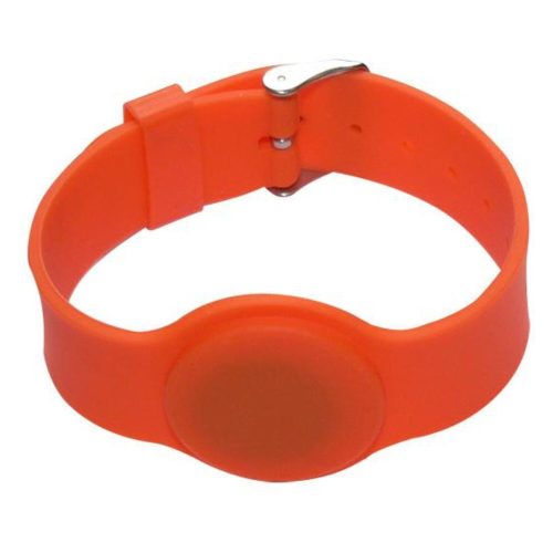 SOYAL AM Wristband No.6 13.56 MHz narancs Proximity szilikon karkötő