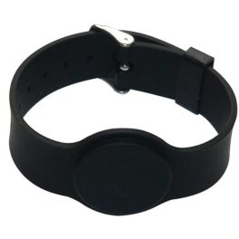   SOYAL AM Wristband No.6 13.56 MHz fekete Proximity szilikon karkötő