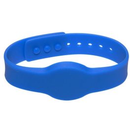   SOYAL AM Wristband No.4 13.56 MHz kék Proximity szilikon karkötő
