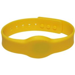   SOYAL AM Wristband No.4 13.56 MHz sárga Proximity szilikon karkötő