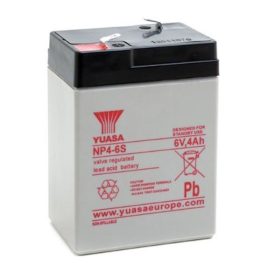 YUASA 6V 4Ah Zselés ólom akkumulátor 113655