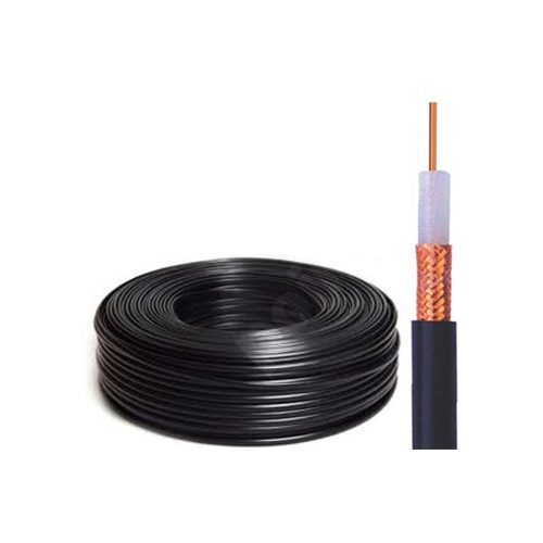 RG-59 B/U Mil-C-17 100 m réz fekete 114777