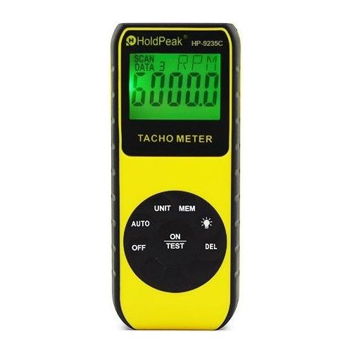 HOLDPEAK 9235C Digitális lézeres optikai fordulatszámmérő 114827