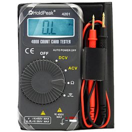 HOLDPEAK 4201 Digitális zseb multiméter 114867
