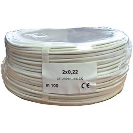 2 x 0.22 eres biztonságtechnikai kábel réz 116695