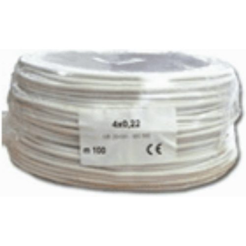 4 x 0.22 eres biztonságtechnikai kábel réz 116696