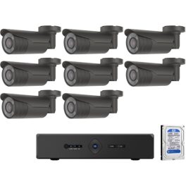   8 kamerás varifokális AHD megfigyelőrendszer CP PLUS rendszer 116863