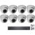 8 vari. dome kamerás HDCVI CP PLUS megfigyelőrendszer  116866