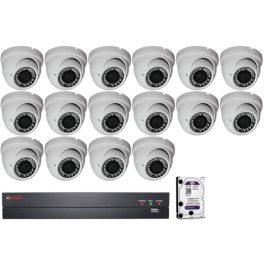   16 vari. dome kamerás HDCVI CP PLUS megfigyelőrendszer 116867