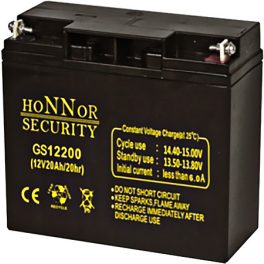 HONNOR 12V 20Ah zselés ólom akkumulátor 117946
