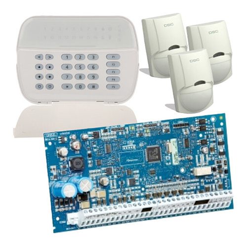 DSC NEO HS2032 + HS2LEDE1 + 3 db LC100PI 127651
