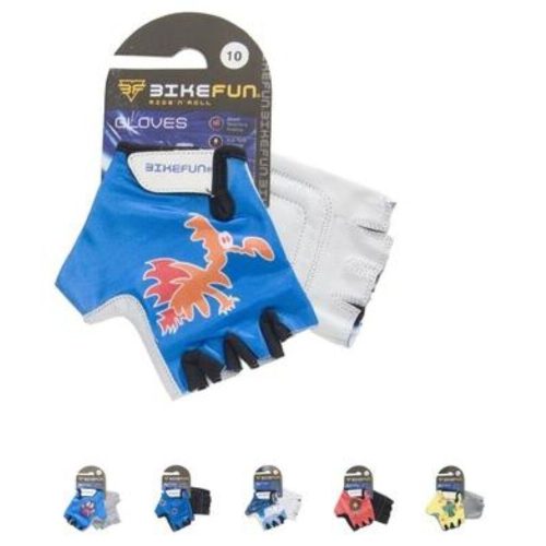 BIKEFUN biciklis kesztyű Gyermek rövid 8 évesnek 163164165-8