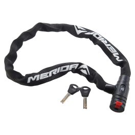   MERIDA Lakat ME láncos 90cm kulcs fekete/fehér ( 2 kulcs), 1050g 2134002662