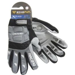 BIKEFUN biciklis kesztyű Freeride S-es szürke 221S