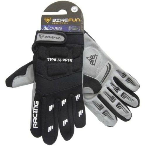 BIKEFUN biciklis kesztyű Freeride S-es fekete 221S2