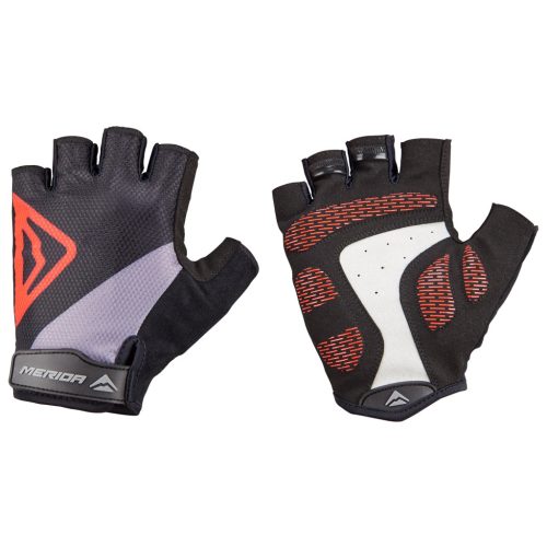 MERIDA Kesztyű ME rövid GEL XS fekete-piros 2280010381
