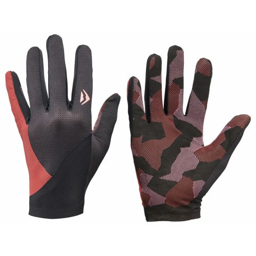 MERIDA Kesztyű ME hosszú SECOND SKIN M bordó/fekete 2280010671