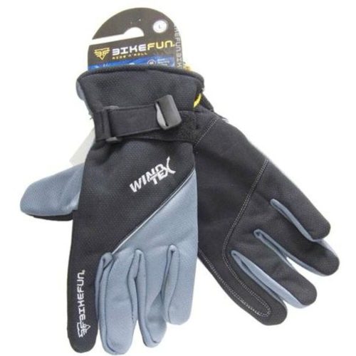 BIKEFUN biciklis kesztyű téli szürke XL-es 304305XL