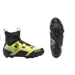   NORTHWAVE Cipő NW MTB CELSIUS XC ARCTIC GTX, 46 téli, fluo sárga/fekete 80204037-41-46